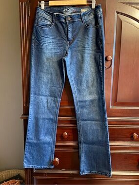 Angels Women's Dark Blue Boot-Cut Jeans